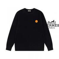2023年大人気注目 HERMES セーター ウール 手触りが良い ロゴ貼り付け エルメス