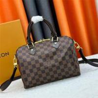 LOUIS VUITTON ショルダーバッグ ダミエ・キャンバス ボストン型 金具 ルイヴィトン